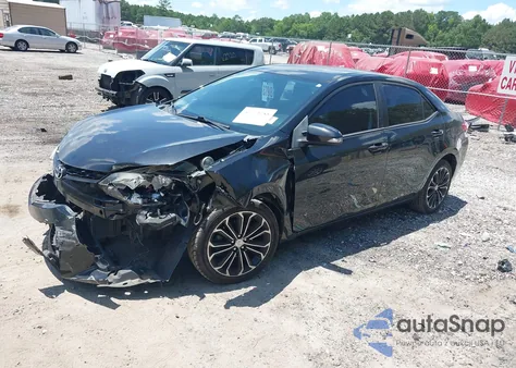 2014 Toyota Corolla S Plus z USA, uszkodzony, nr VIN 2T1BURHEXEC195393